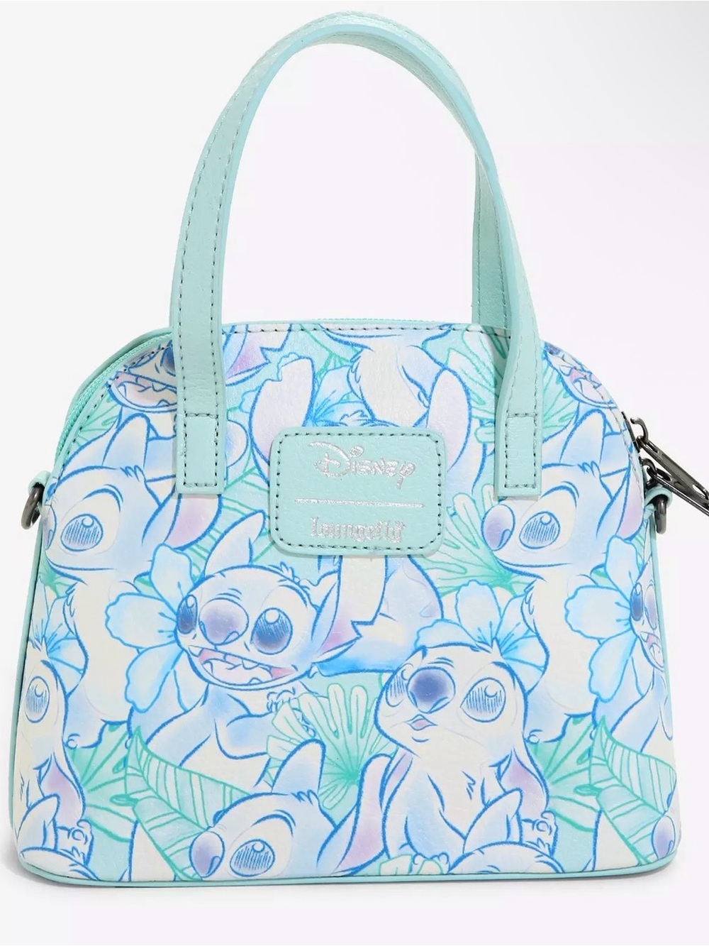 Disney Lilo & Stitch Light Blue Mini Dome Crossbody Bag